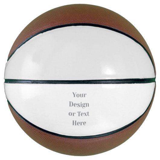 Customizable Your Design or Text Here Personalized Basketbal (Voorkant)