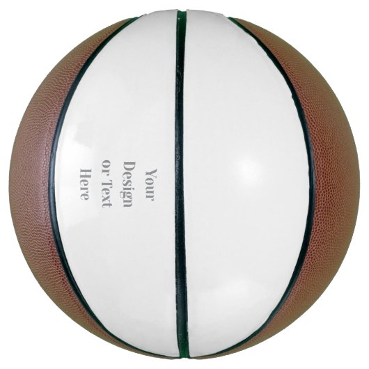Customizable Your Design or Text Here Personalized Basketbal (Verticaal)