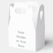 Customizable Your Design or Text Here Personalized Bedankdoosjes (Geopend)