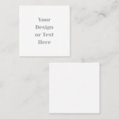 Customizable Your Design or Text Here Personalized Contactkaartje (Voorkant / Achterkant)