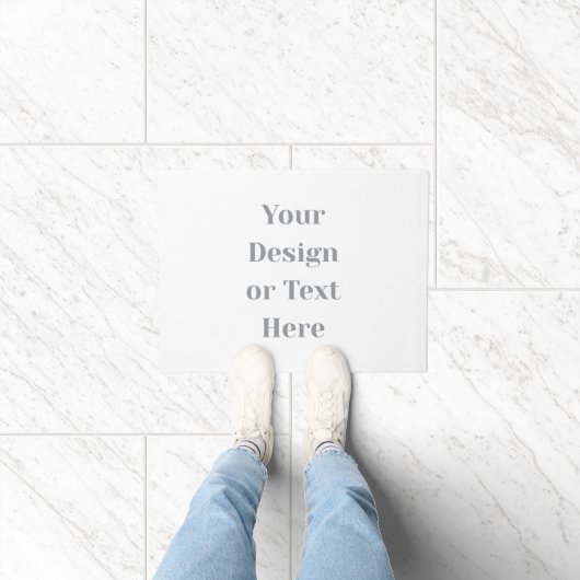 Customizable Your Design or Text Here Personalized Deurmat (Binnen)