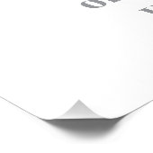 Customizable Your Design or Text Here Personalized Foto Afdruk (Hoek)