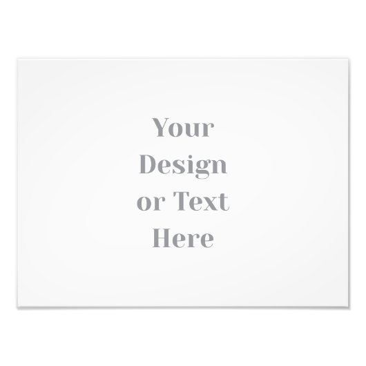 Customizable Your Design or Text Here Personalized Foto Afdruk (Voorkant)