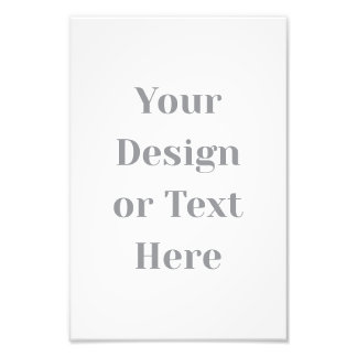 Customizable Your Design or Text Here Personalized Foto Afdruk