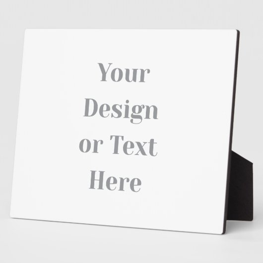 Customizable Your Design or Text Here Personalized Fotoplaat (Zijkant)