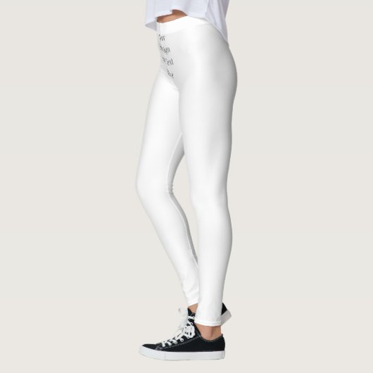 Customizable Your Design or Text Here Personalized Leggings (Links)