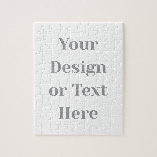 Customizable Your Design or Text Here Personalized Legpuzzel (Verticaal)