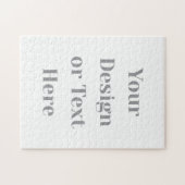 Customizable Your Design or Text Here Personalized Legpuzzel (Horizontaal)