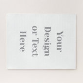 Customizable Your Design or Text Here Personalized Legpuzzel (Horizontaal)