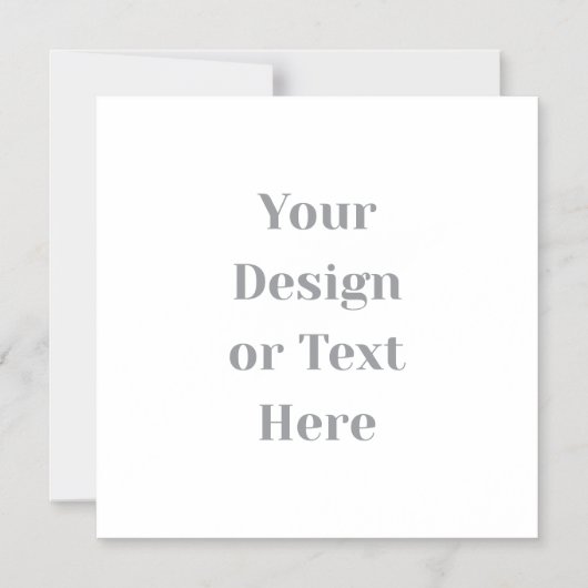 Customizable Your Design or Text Here Personalized Magnetische Uitnodiging (Voorkant)