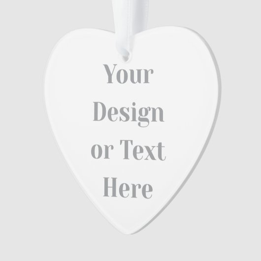 Customizable Your Design or Text Here Personalized Ornament (voorkant)