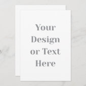 Customizable Your Design or Text Here Personalized Save The Date (Voorkant / Achterkant)