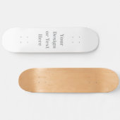 Customizable Your Design or Text Here Personalized Skateboard (Horizontaal)
