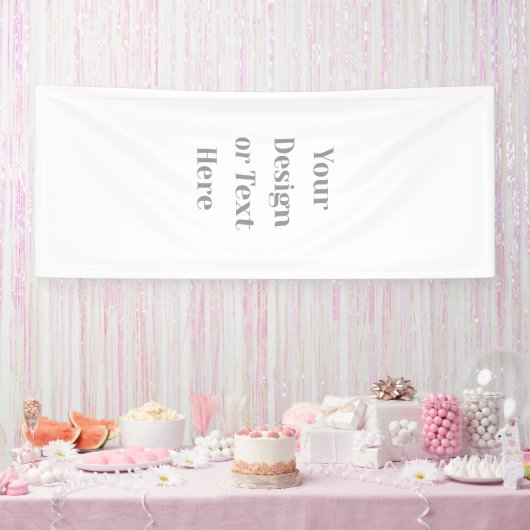 Customizable Your Design or Text Here Personalized Spandoek (Feest)