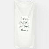 Customizable Your Design or Text Here Personalized Spandoek (Verticaal)