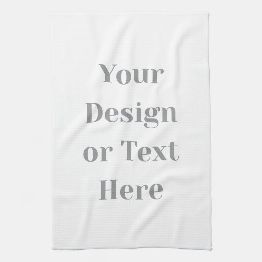 Customizable Your Design or Text Here Personalized Theedoek (Verticaal)