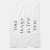 Customizable Your Design or Text Here Personalized Theedoek (Verticaal)