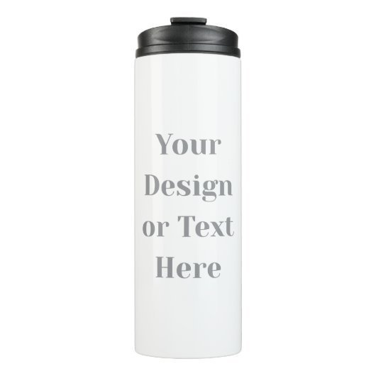 Customizable Your Design or Text Here Personalized Thermosbeker (Voorkant)