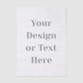 Customizable Your Design or Text Here Personalized Tissuepapier (Voorkant)