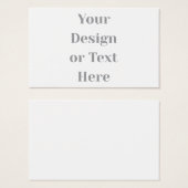 Customizable Your Design or Text Here Personalized Visitekaartje (Voorkant /achterkant)