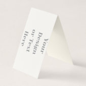 Customizable Your Design or Text Here Personalized Visitekaartjes (Voorkant)