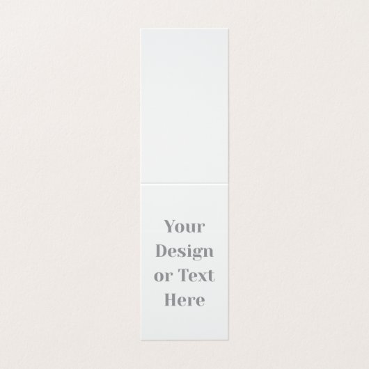 Customizable Your Design or Text Here Personalized Visitekaartjes (Buitenkant ongevouwen)