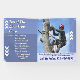 Customize Arborist Tree Service Business Promo Spandoek