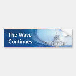 Customize Blue Wave Election 2026 Bumper Sticker