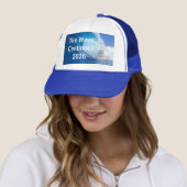 Customize Blue Wave Election 2026 Trucker Pet (In situ)