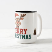 Customize Christmas mug gift (Devant droit)