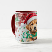 Customize Christmas mug Mok (Voorkant links)