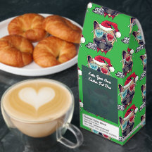 Customize Funny Santa Christmas Pug Wearing Cool 