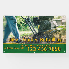 Customize Garden Rototilling Service Business  Spandoek
