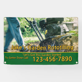 Customize Garden Rototilling Service Business  Spandoek