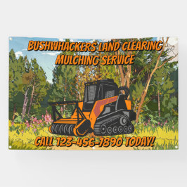 Customize Land Clearing Mulching Service Business Spandoek