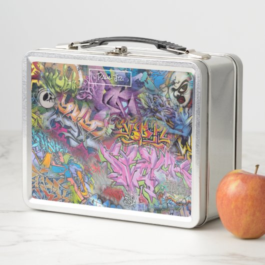 Customize Lunch Box - Street Art (En situation)