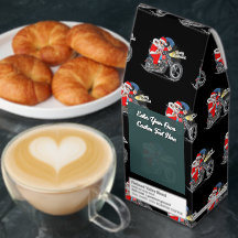 Customize Merry Christmas Chopper Biker Santa 3