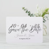 Customize  Personalized Save the Date (Debout devant)