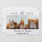 Customize Photo Personalized Save the Date (Devant)