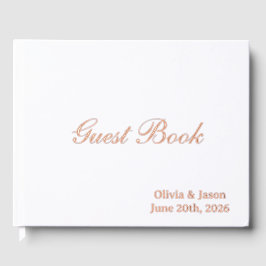 Customize Three Color  Gastenboek