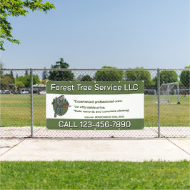 Customize Tree Service Man With Chainsaw Business Spandoek