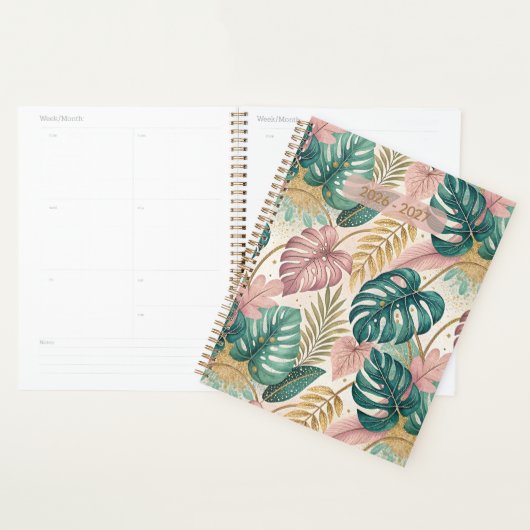 Customize Tropical Monsteras Boho (Devant avec enveloppe)