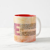 Customize Valentines Day How Do I Love Thee Mug (Devant droit)