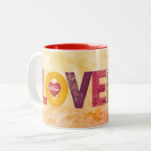 Customize Valentines Day How Do I Love Thee Mug (Devant gauche)