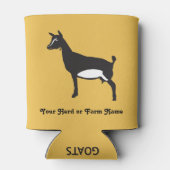 Customize Weekend Forecast Nigeriaanse Dwerggeit Blikjeskoeler (Achterkant)