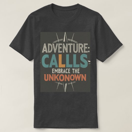 Customize Your Adventure T-Shirt (Design voorkant)