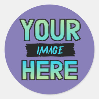 Customize Your Own Classic Round Stickers !
