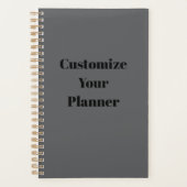 CUSTOMIZE YOUR PLANNER (Devant)