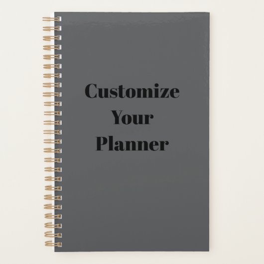 CUSTOMIZE YOUR PLANNER (Devant)