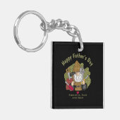 Customized and Personalized Handyman Garden Gnome Sleutelhanger (Voorkant Links)